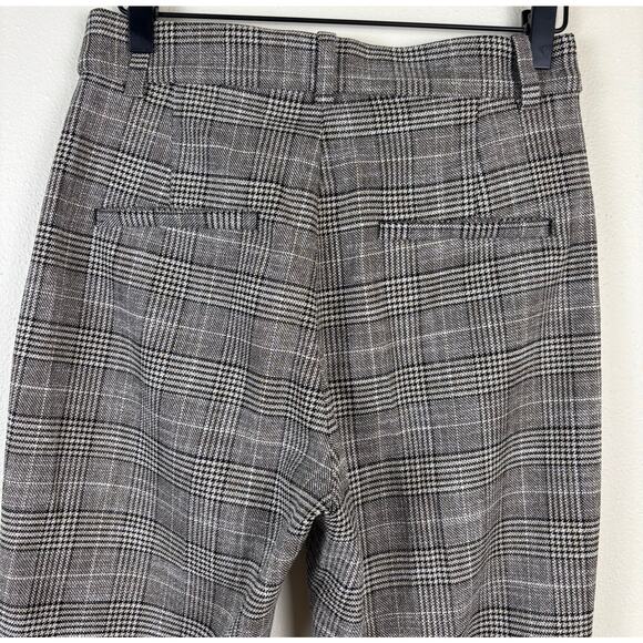 H&M Women's Plaid Work Pants Trousers Size 6 - Picture 9 of 9